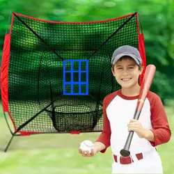 Baseball Practice Net Portable Hitting Pitching Batting Training Net Baseball Backstop Net Training Net for Hitting Pitching Bat