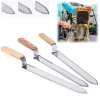 Beekeeping Tools Bee Honey Uncapping Scraping Knife Bee Hive Scraper Equipment Cutter for Beekeeper Supplies