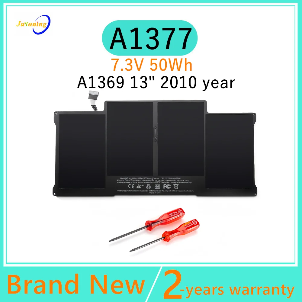 A1405 Laptop Battery For Apple Macbook Air 13 Inch A1369 A1466 A1377 2011 - 2015 Year Batteries 50WH 7.6V
