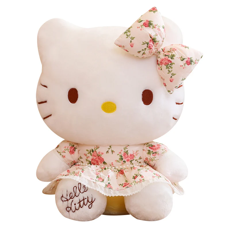 20cm Sanrio Hello Kitty Anime Kuromi My Melody Plush Hello Kitty Stuffed Toys Soft Pillow Plushies Doll Birthday Gifts For Girl