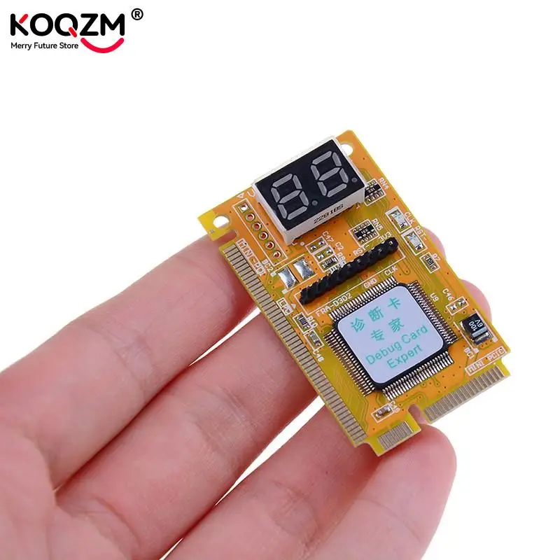 Многофункциональная 3 в 1 отладочная карта Expert Mini PCI PCI-E LPC, анализатор для ПК, ноутбуков, тестер er, диагностическая посттестовая карта, часть 5*3 см