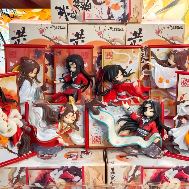 

Genuine In Stock Go To The Brocade Scroll Together Series Scroll Blind Box Ornament Anime Peripheral Prince Yue Shen Fan'S Gifts