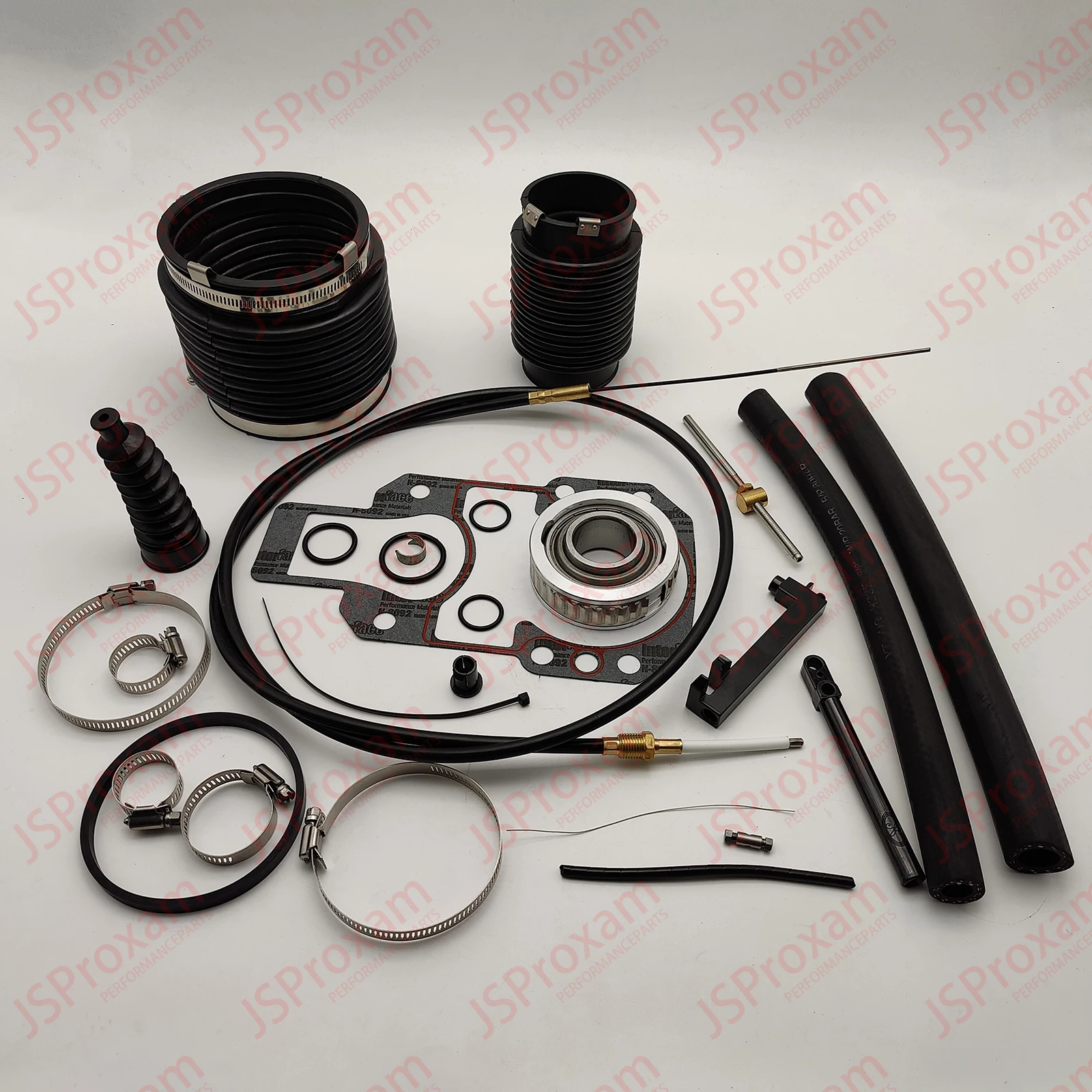 Replaces Fits For Mercruiser 865436A02 Alpha Transom Seal Bellow Kit With Lower Shift Cable for 30-803097T1 803097T1