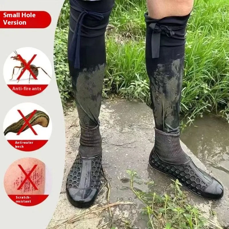 

Rice Planting Boots Soft Sole Shoes Men Outdoor Fishing Mud Shoe Farm Work Anti Slip Waders Fishing Wetland Shoe Comfortable New