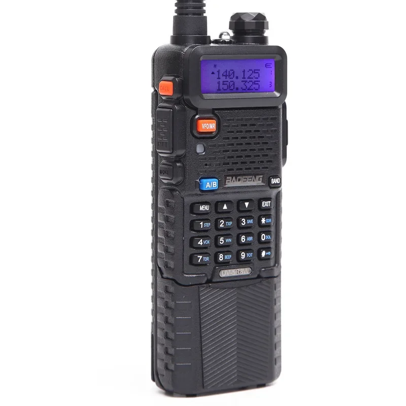 BAOFENG Walkie Talkie UV-5R, versi ditingkatkan Perbesar baterai asli 3800mAh mendukung pengisian daya tipe-c UV5R Radio dua arah