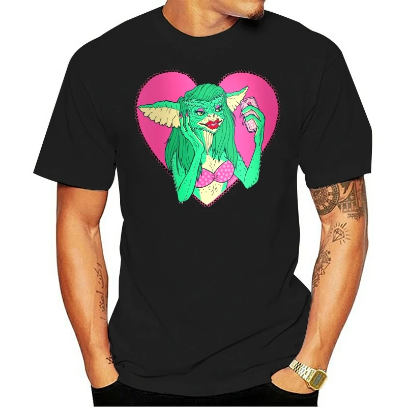 Greta The Gremlin 80s horror girl tribute t-shirt men t shirt