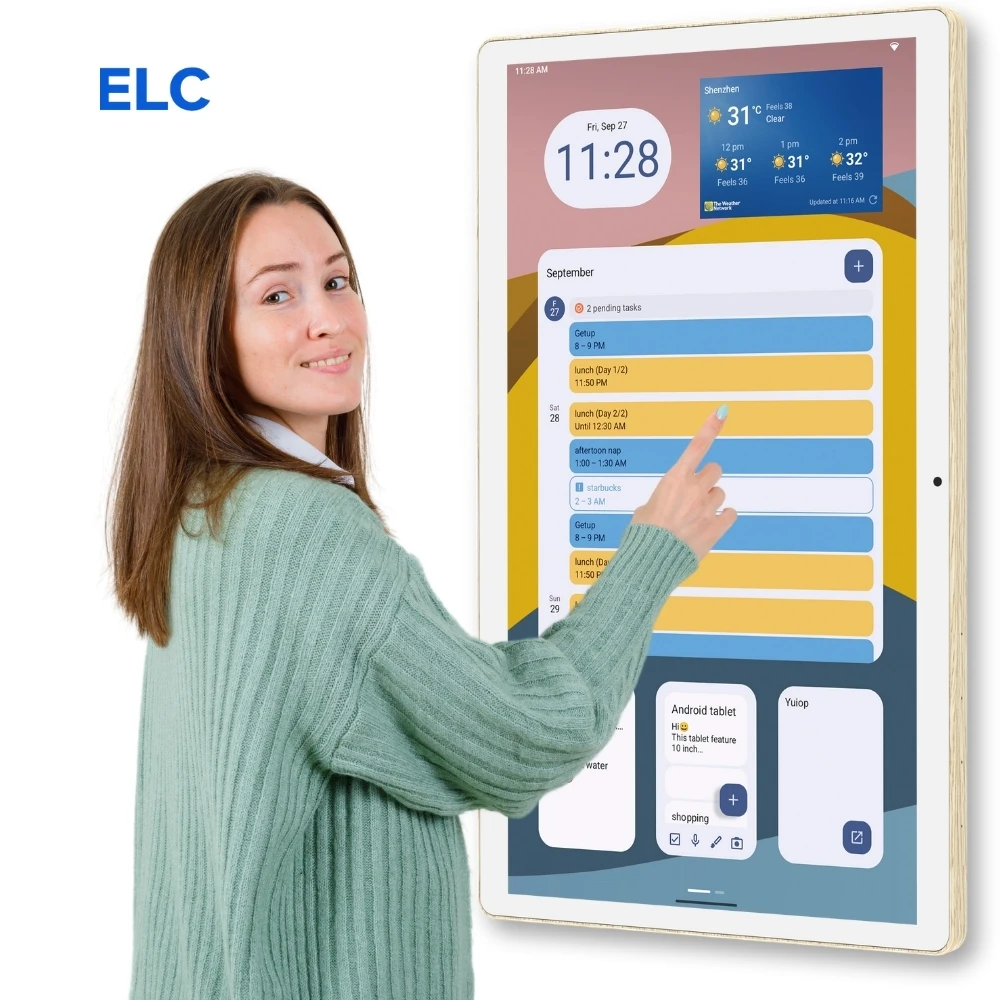 15.6 Inch Smart Digital Calendar Wall Touch Screen Chore Chart To Do List Notepad Digital Family Calendar Display Of Android 14