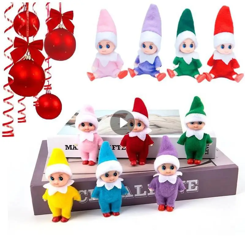 Christmas Baby Elf Dolls Plush Dolls Baby Elves Little Girls And Boys Gift On The Shelf Christmas New Year 2023 Decorations Home