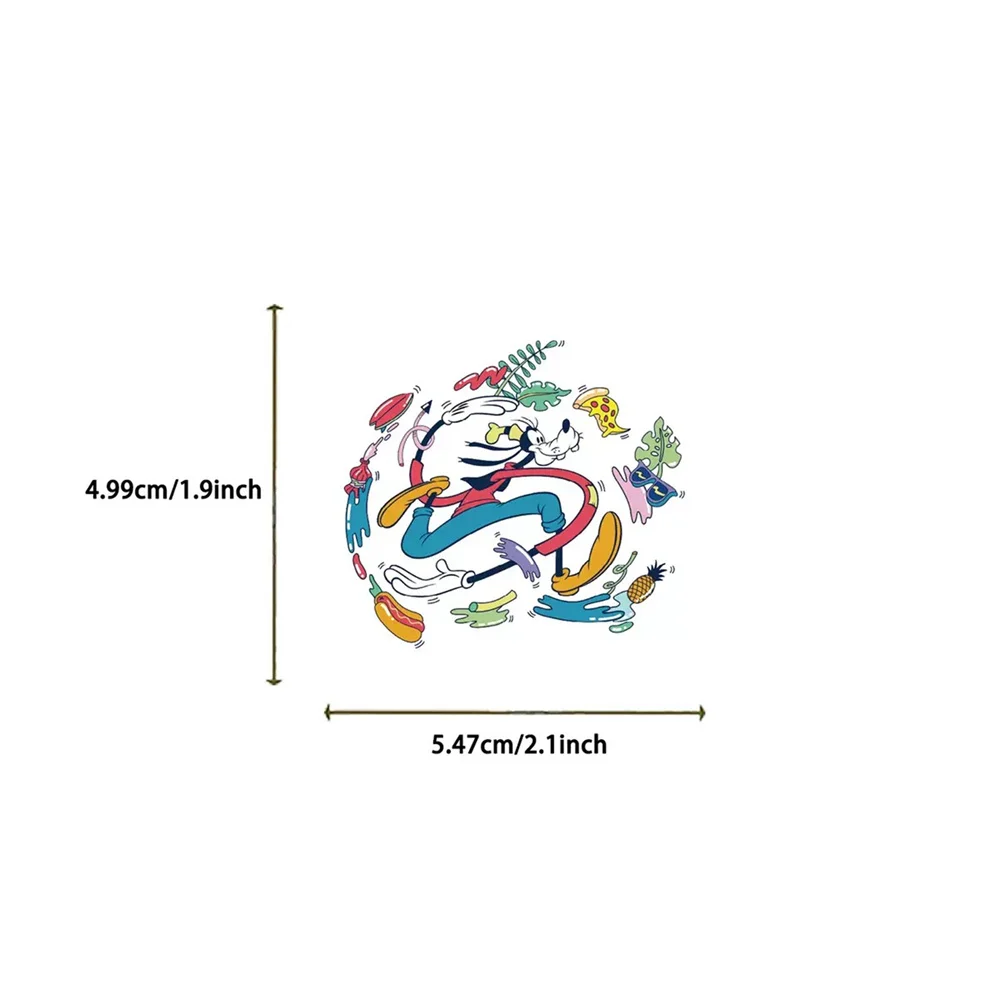 Disney 50 pièces en forme d'étranglement Mickey Graffiti autocollant pour coque de téléphone bagages journal créatif bricolage autocollants cadeaux de vacances de noël