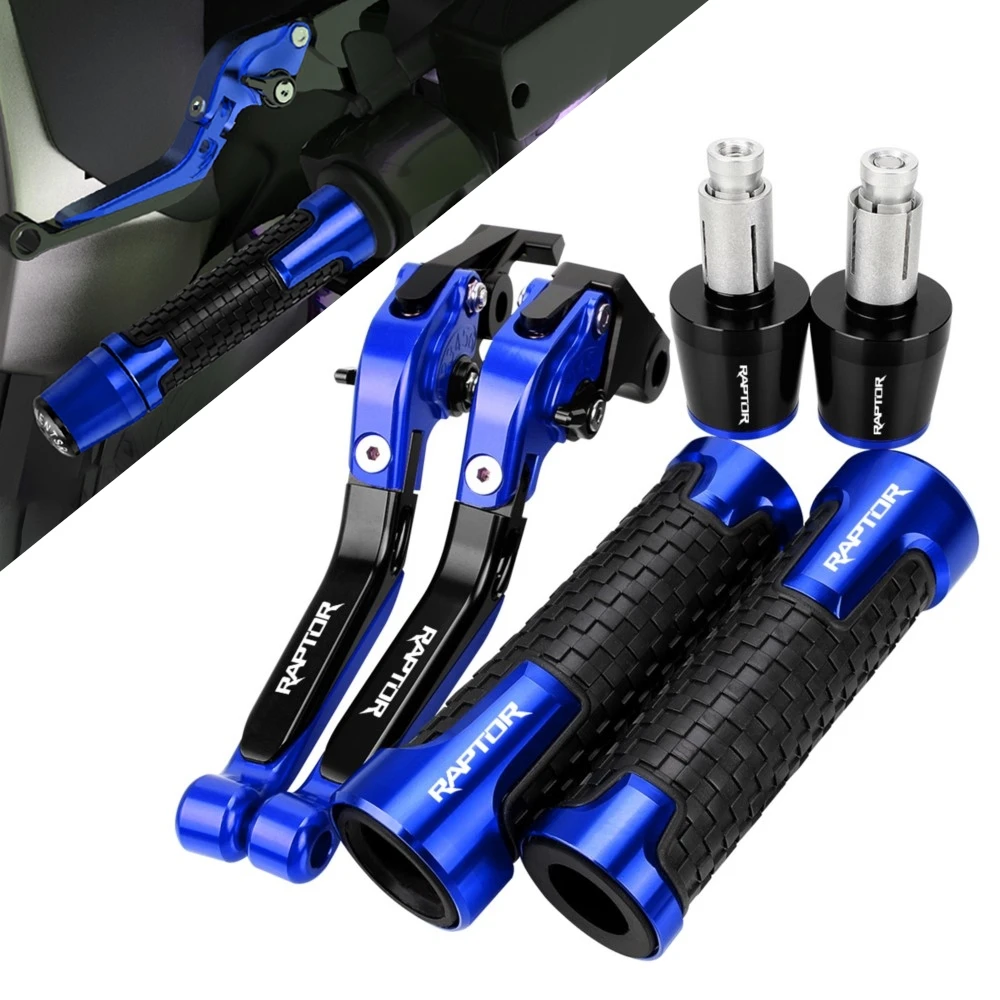 

For YAMAHA YFM700 Raptor 2000-2006 Motorcycle Accessories Extendable Adjustable Brake Clutch Levers Handlebar Grips Ends