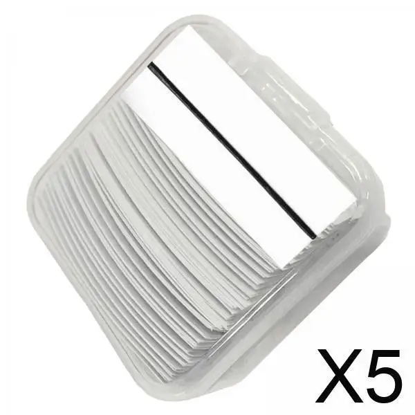 자가 접착 속눈썹 스트립 블랙 40팩 재사용 가능한 속눈썹 증강제 글루 프리 소프트 스트립 (화장품 및 뷰티 살롱용)