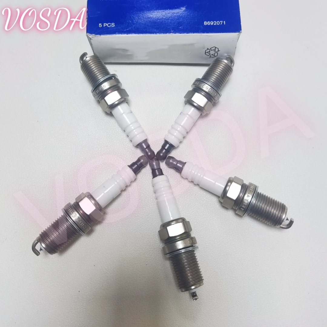 

VOSDA car spark plug automobile spark plug for Volvo S60 S80 XC60 XC70 XC90 parts engine System oe 8692071