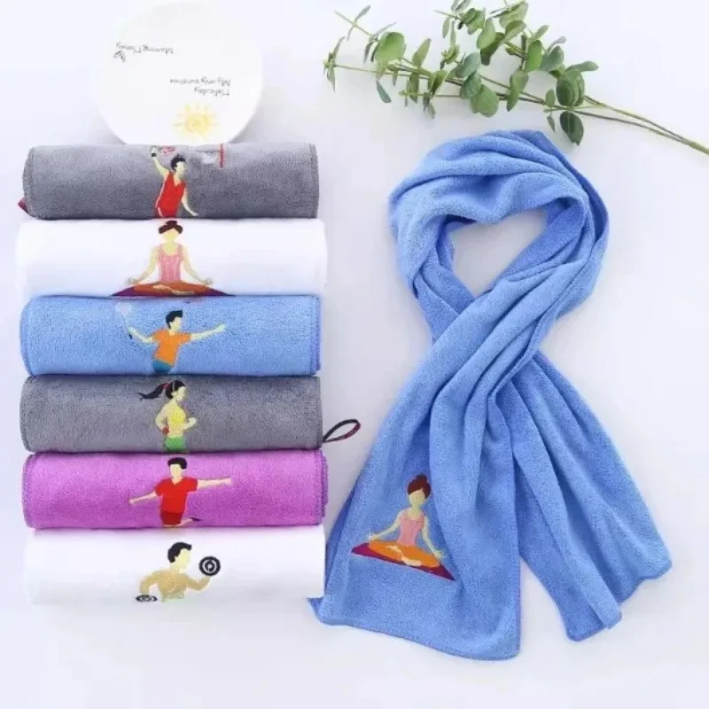 Extended Towel Sweat Absorbing Gym, Quick Drying Men's and Women's Yoga, Running, Sweat Wiping Sports Towel