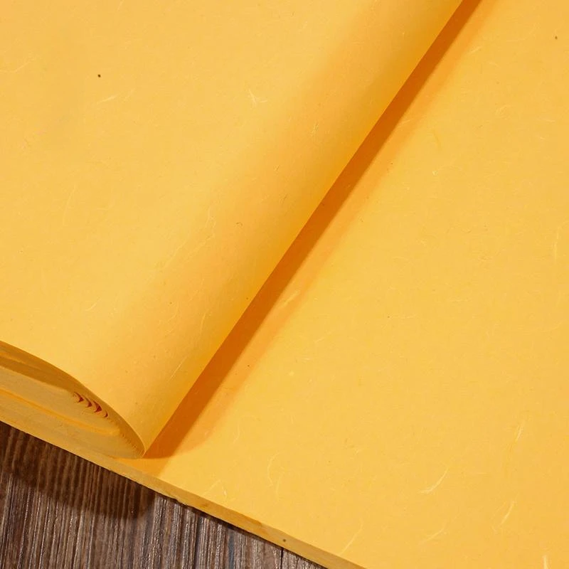 Colorful Yunlong Fiber Xuan Paper Chinese Painting Calligraphy Rice Paper Retro Half Ripe Rice Paper Mulberry Papier Rijstpapier