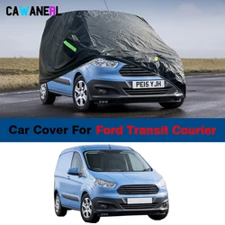 Waterproof Car Cover For Ford Transit Courier / Tourneo Courier 2014-2023 MPV Anti-UV Sun Rain Snow Dust Protection Cover