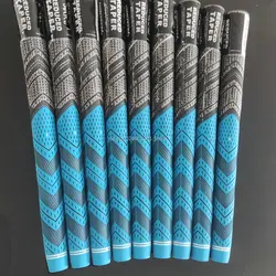 Blue MCC PLUS 4 Golf Grip Rubber Golf Grips Cotton Yarn Golf Club Grips Iron and Wood Standard/Midsize Grip Universal