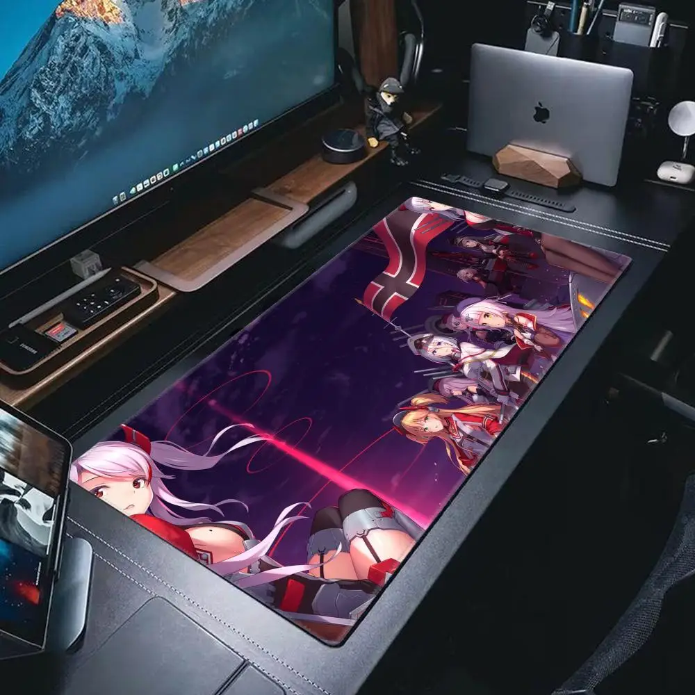 Azur Lane Hindenburg New Jersey Musashi Shinano Noshiro Agir Unzen Kearsarge XXL Large Mousepad Keyboard Pad Mouse Pad