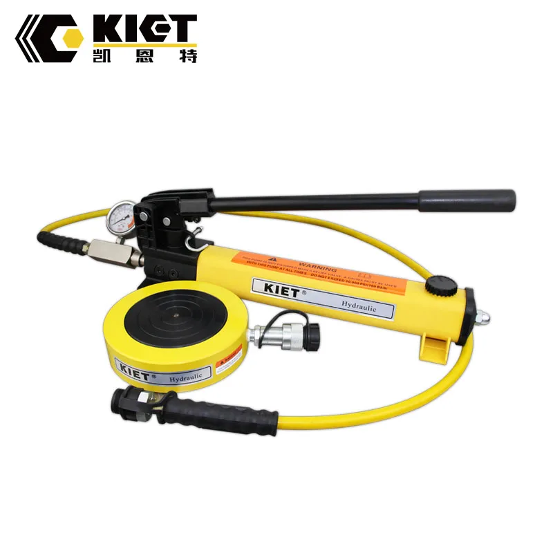 SLM-10015 الصين رقيقة جدا 100 طن رافعة هيدروليكية صغيرة