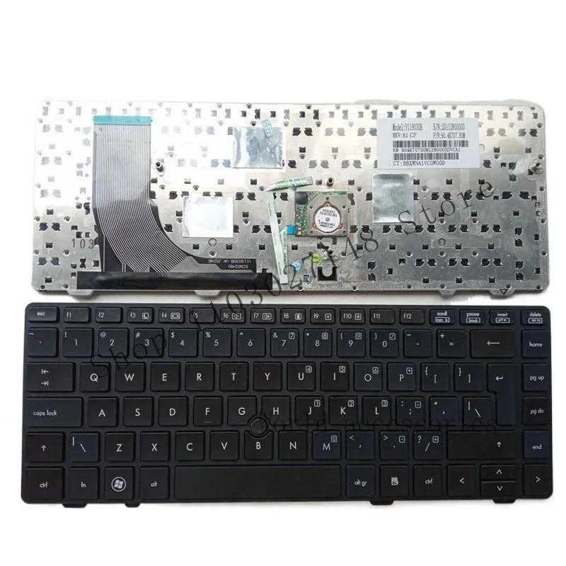 WYORESY US/AR/RU Laptop Keyboard For HP Probook 6360B 6360T 6450B 6455B 6460 6460B 6465B