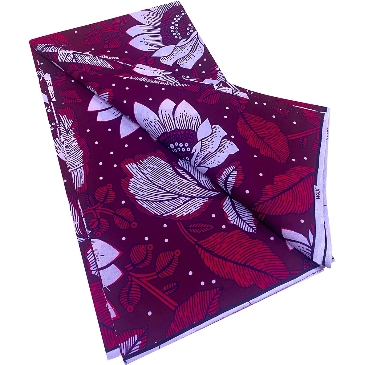 100% 순면 통기성 아프리카 프린트 왁스 원단, 일상 의류 제작을 위한 왁스 저항 염색