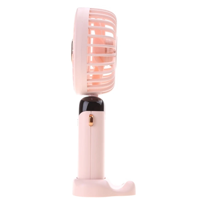 2022 New Usb Hand-held Fan Mini Portable Student Small Fans LED Digital Display