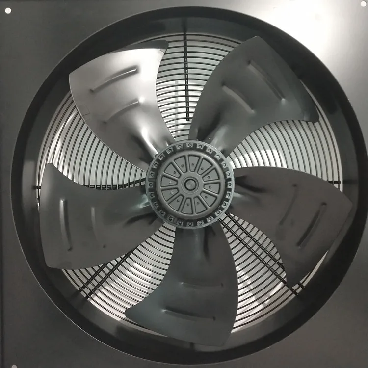 Industrial Efficient Exhaust System Multi-Functional 220v 230v Square Plate Axial Flow Fans for Commercial Use