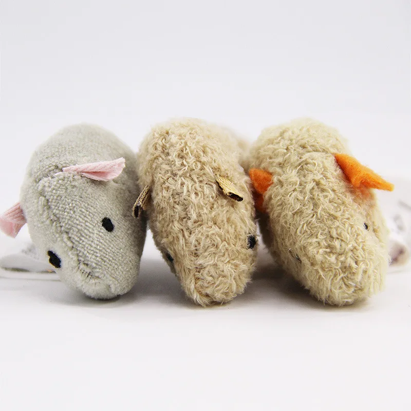 3Pcs New Plush Simulation Mouse Cat Toy Bite Resistance Plush Mouse Cat Scratch Interactive Mouse Toy Palying Toy For Cat Kitten