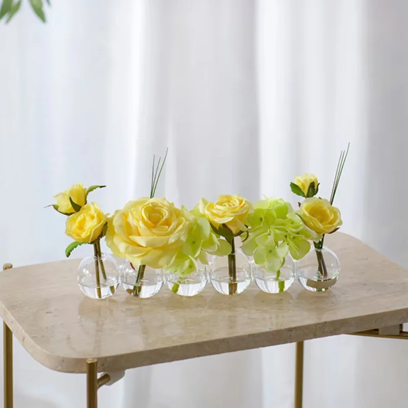 Fiori artificiali realistici per interni/esterni, grandi piante da pavimento