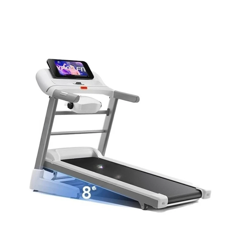 Climbing Adjustable Treadmill Foldable Gym Indoor Home Super Silent Large Screen Commercial Wide Running Belt