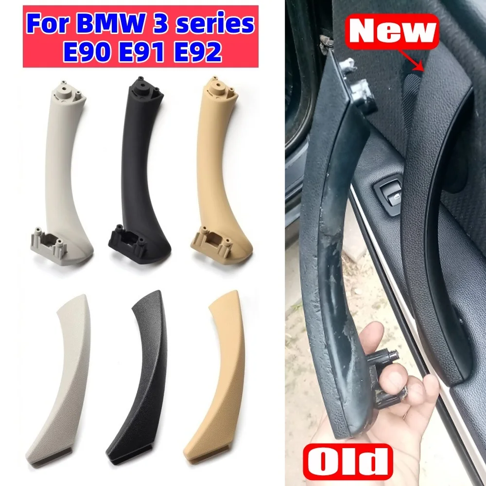 Interior Door Handles for BMW 3Series E90 E91 318 320 325 328 330 335 Part Inner Doors Panel Handle Bar Pull Trim Cover