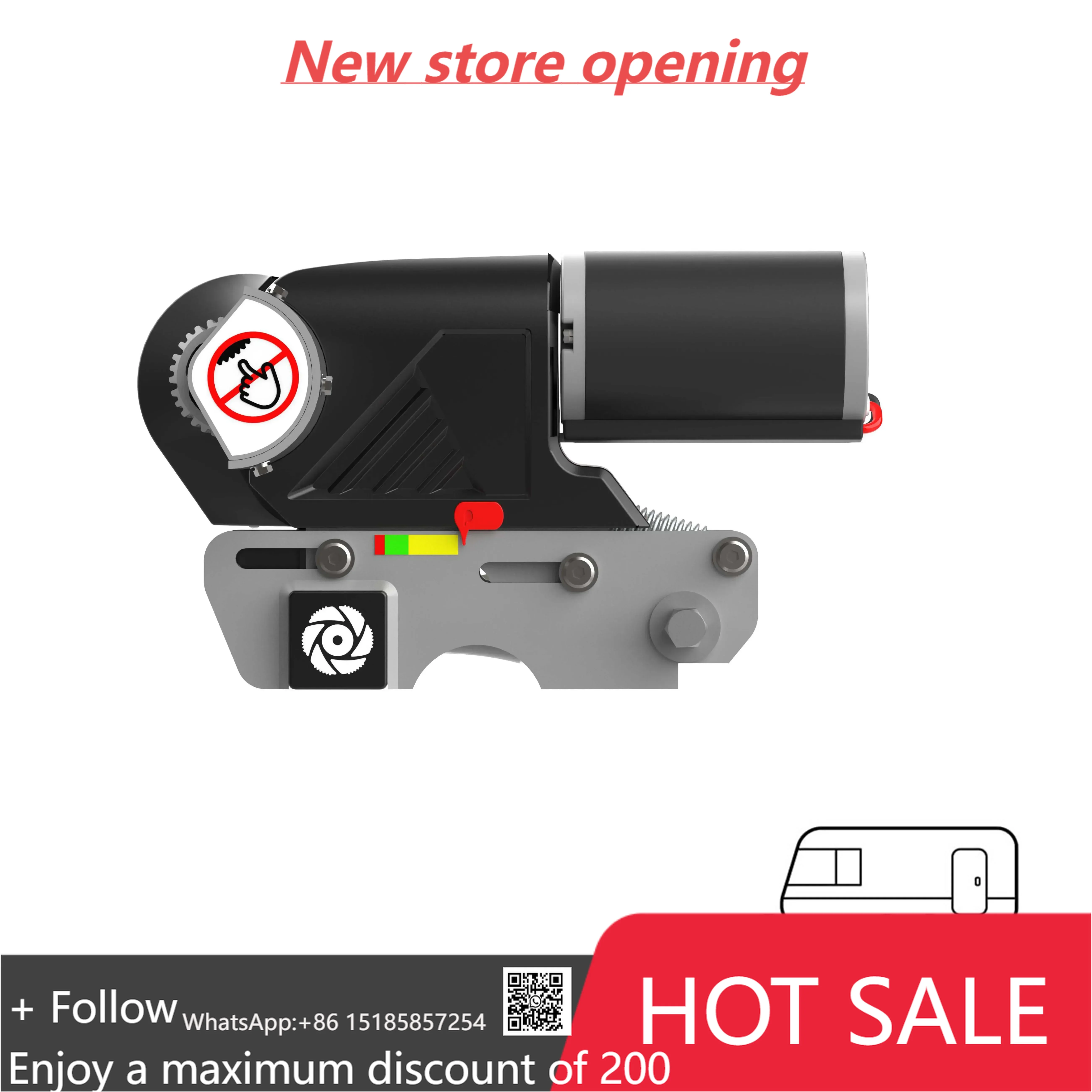 (선불) 싱글 트윈 액슬 체인 구동 중장비 전기 카라반 무버 키트