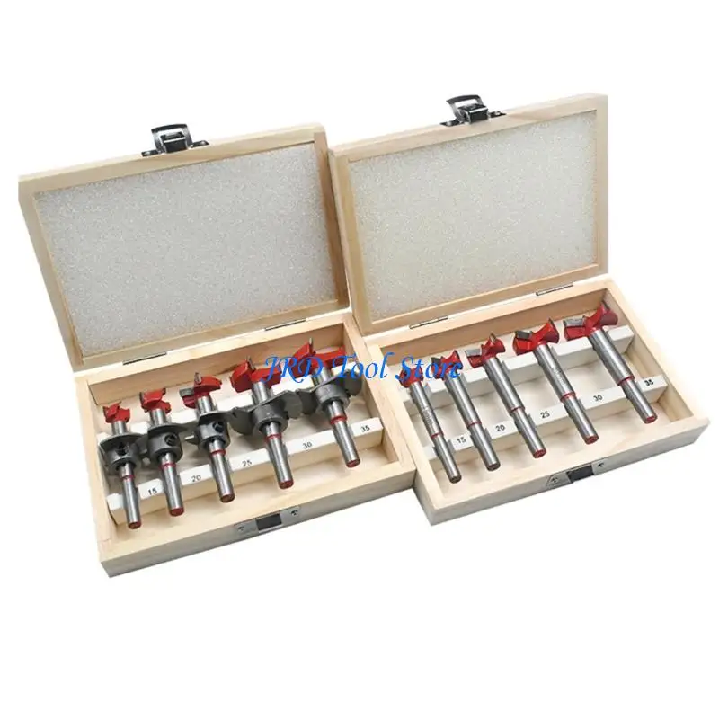 

A2UD Точная деревообрабатывающая фреза с твердосплавным наконечником, глубина 50 мм, открывалка для отверстий, 5 шт./компл.