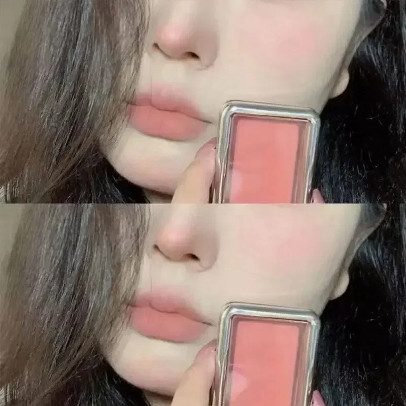 Waterproof Sweat-Proof Long-Lasting Single-Color Powder Blusher Natural Facial Makeup Non-Fading Atmosphere Sense Blush