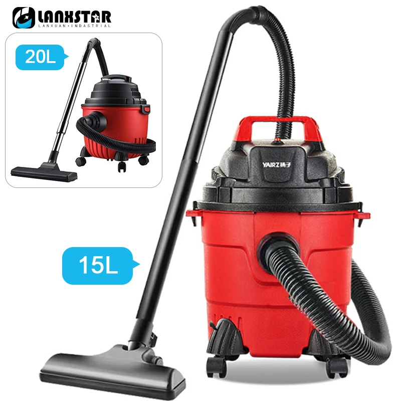 20L Dry/Wet/Blow Multifunctional Vacuum Cleaner 15L Wet/Dry  Handheld Bucket Vacuum Cleaner Dust Collector Home Car Commercial