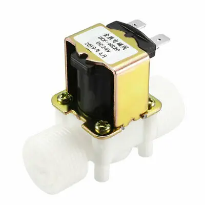 

1 шт. G3/4 водяной электромагнитный клапан DC24V NC 17 мм впускные клапаны с наружной резьбой и фильтром