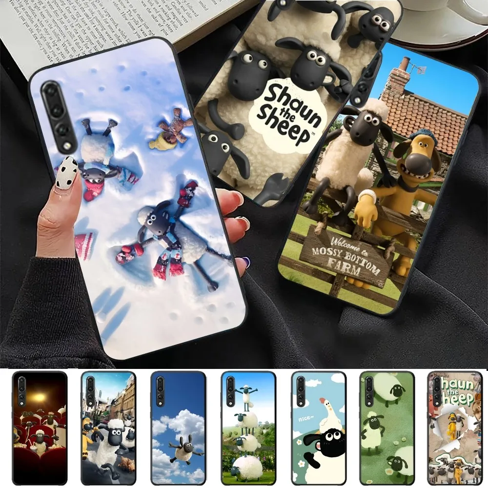 Shaun The Sheep Phone Case For Huawei P 8 9 10 20 30 40 50 Pro Lite Psmart Honor 10 Lite 70 Mate 20lite