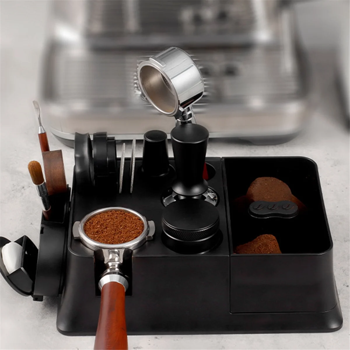 Espresso Tamping Station 51mm 53mm 54mm 58mm Coffee Portafilters Espresso Accessories Barista Tool Tamper