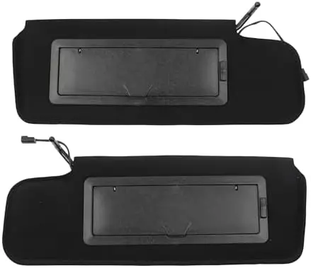 

Set of 2 Sun Visors with LED Light & Mirror for 1984-1996 C4 Corvette - Driver & Passenger Side