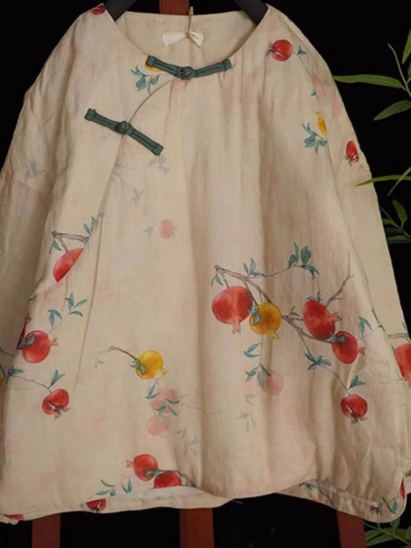 

Толстое хлопковое пальто с китайским принтом из хлопка и льна, женское пальто в национальном стиле с пряжкой, теплая короткая куртка, стеганый топ w513