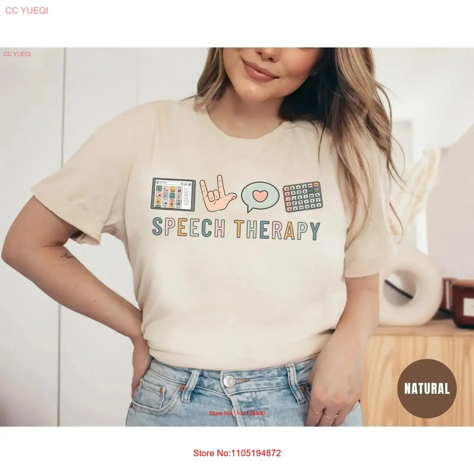 

Футболка с мочевой терапией SLP, языковой патологический терапевт и патология AAC SPED, винтажная стираная дышащая модная футболка для учителя