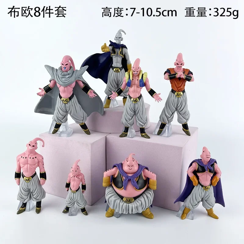 Nowy 1 szt. W stylu Ramdon w wersji Q Dragon Ball Z figurki Anime Majin Buu figurki PVC Model zabawki dla dzieci gorące prezenty