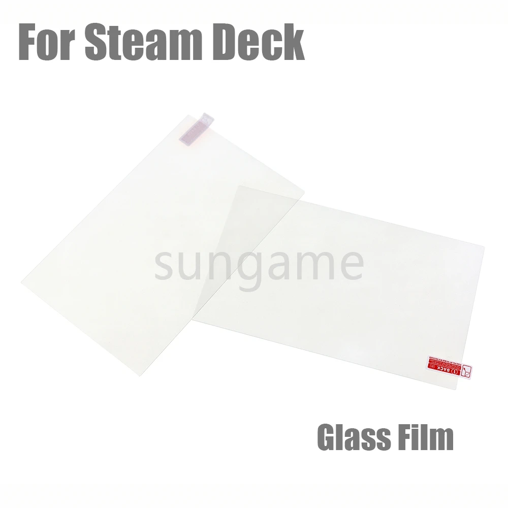 1pc Anti-Scratch Screen Protector Guard Film for Steam Deck Game Console Tempered Glass for Steam Deck Accessories