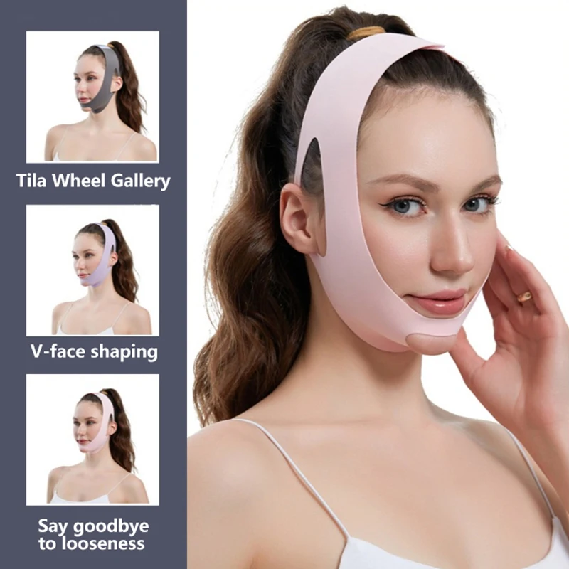 NEW Women Facial Slimming Bandage V Face Lift Up Band Mask Reusable Reduce Double Chin V-Line Shaping Skin Care Tools