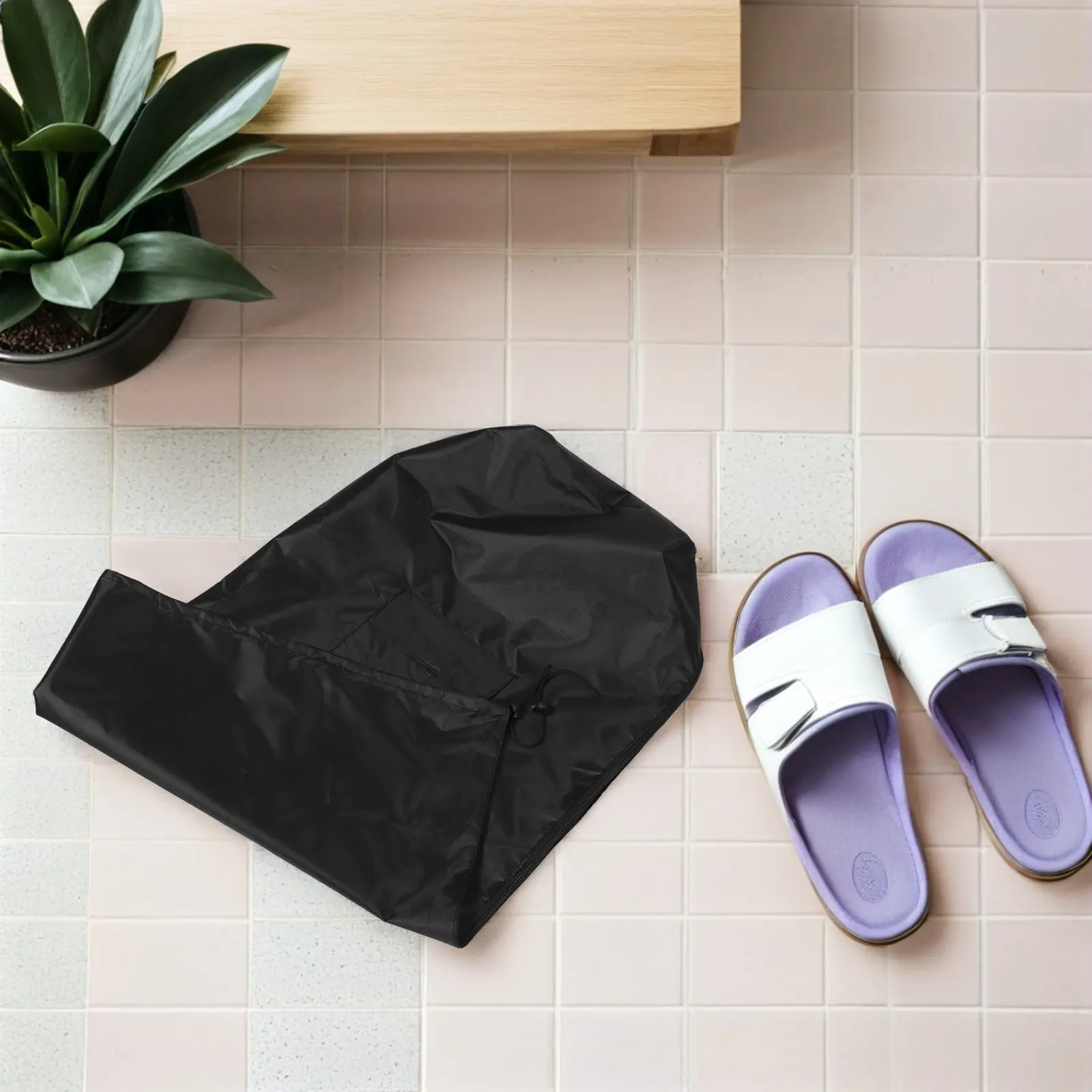 

Patio Heater Cover 40.8 X 12.5 X 10 Waterproof Oxford Cloth Dustproof Zipper Adjustable Drawstring Outdoor Indoor Heater