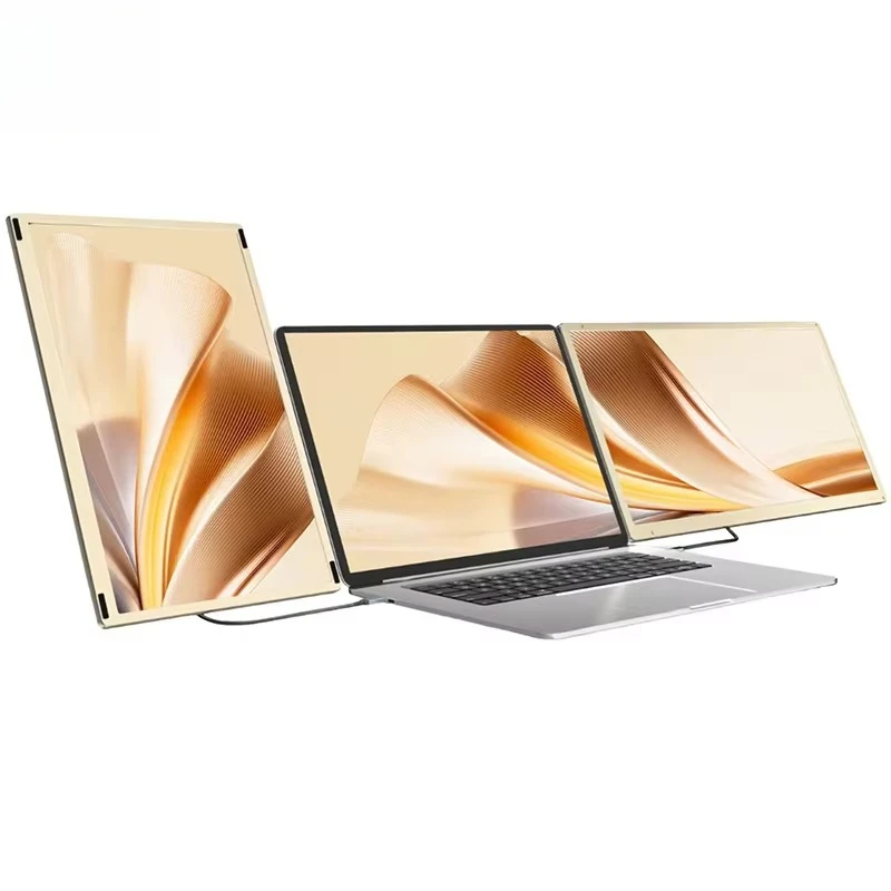 15.6Inch Portable USB IPS LCD LED  For Laptop Triple Screen Extender Plug And Play Display For  Windows Android