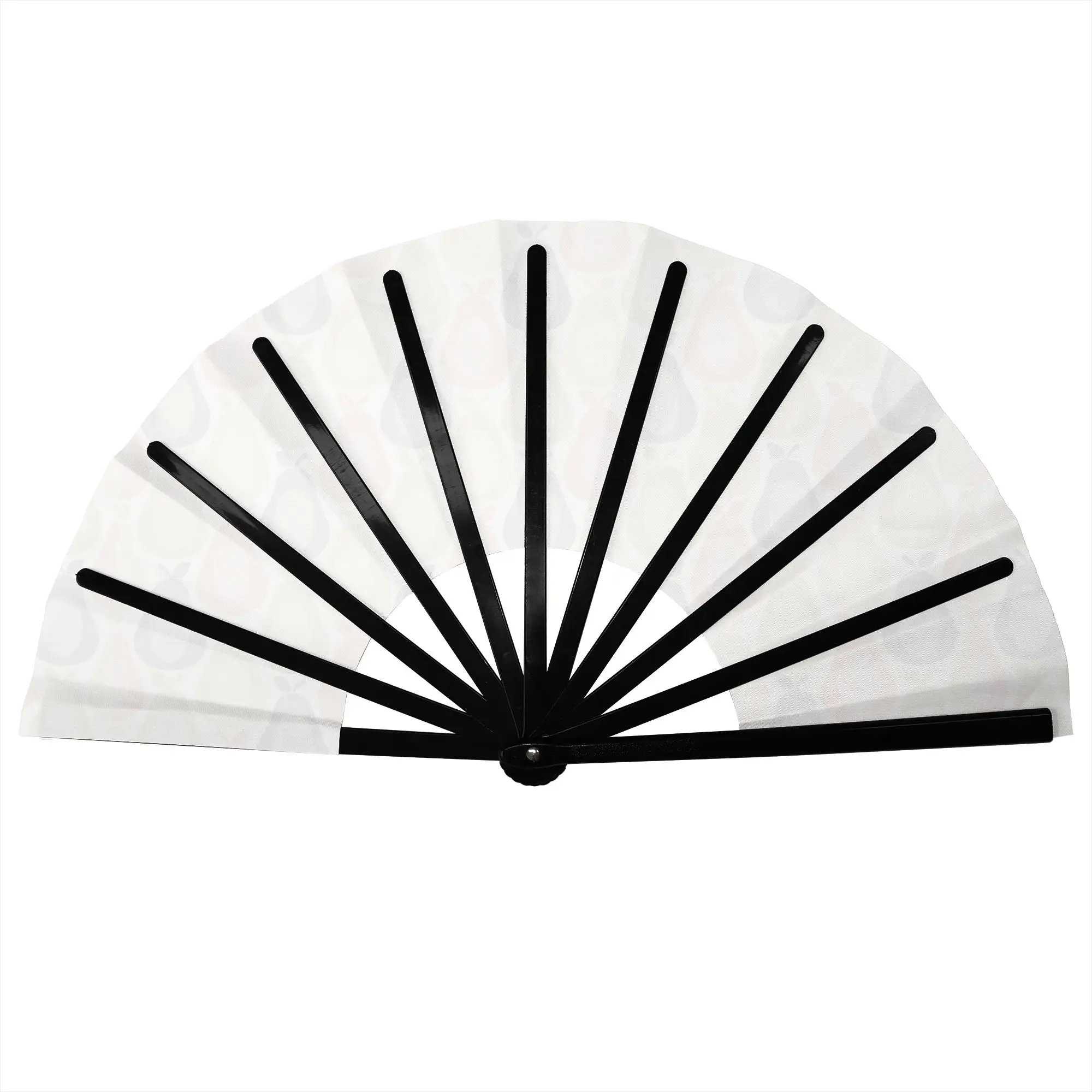 Custom Orla Kiely Promotional Gift Hand Fan Wedding Scandinavian Flowers Multi Stem Durable Folding Fans Creative Bulk Pack Fan