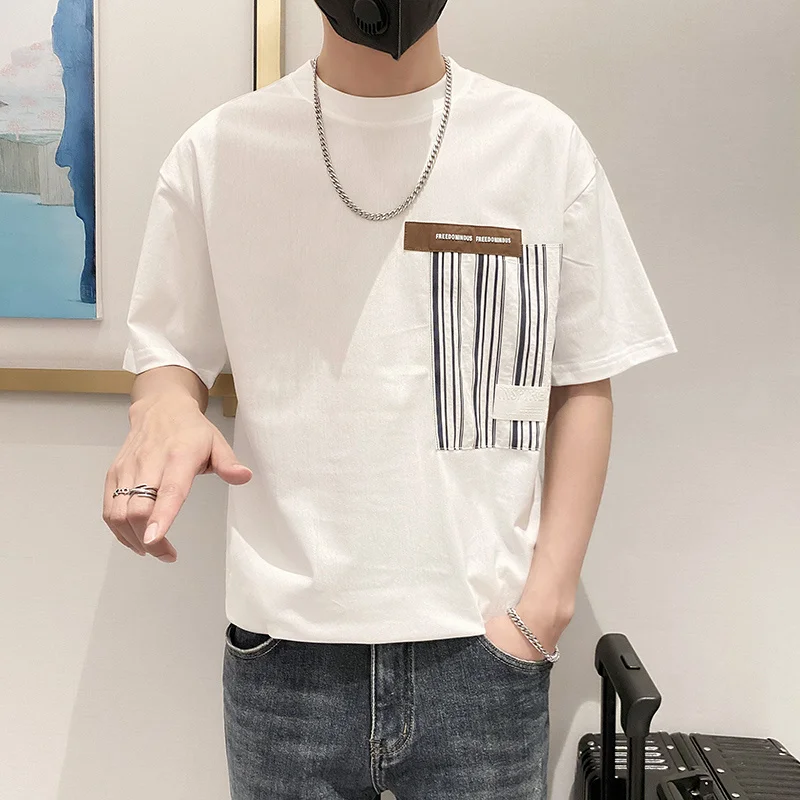 

Stylish Men's Short Sleeve T-Shirt 2026 New Summer Tee Shirt Casual Top Lightweight Modern Design