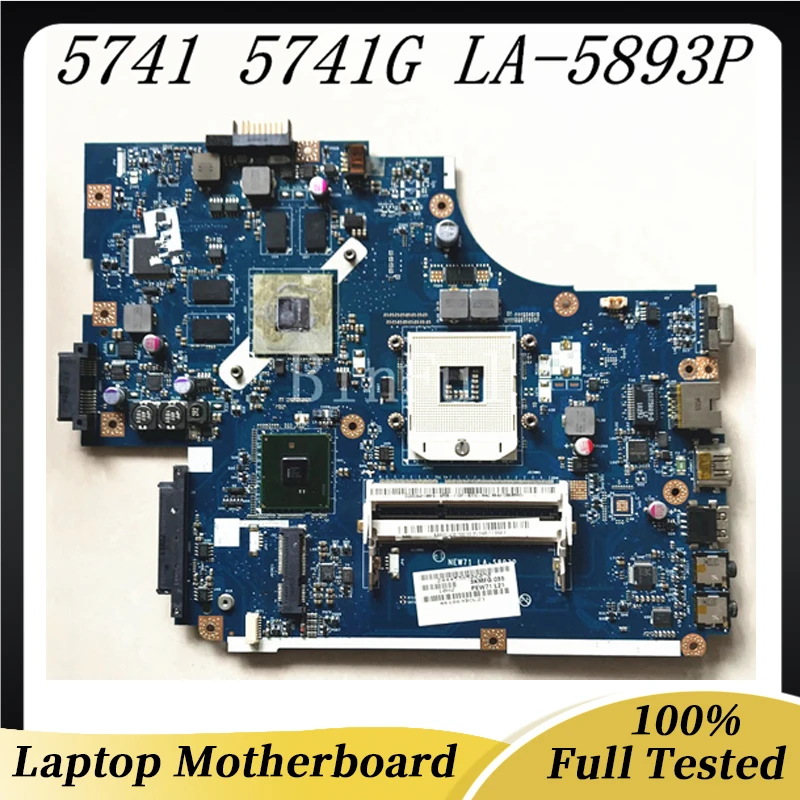 LA-5893P Freies Verschiffen Hohe Qualität Mainboard Für ACER Aspire 5741 5741G Laptop Motherboard 100% Voll Getestet Arbeits Gut