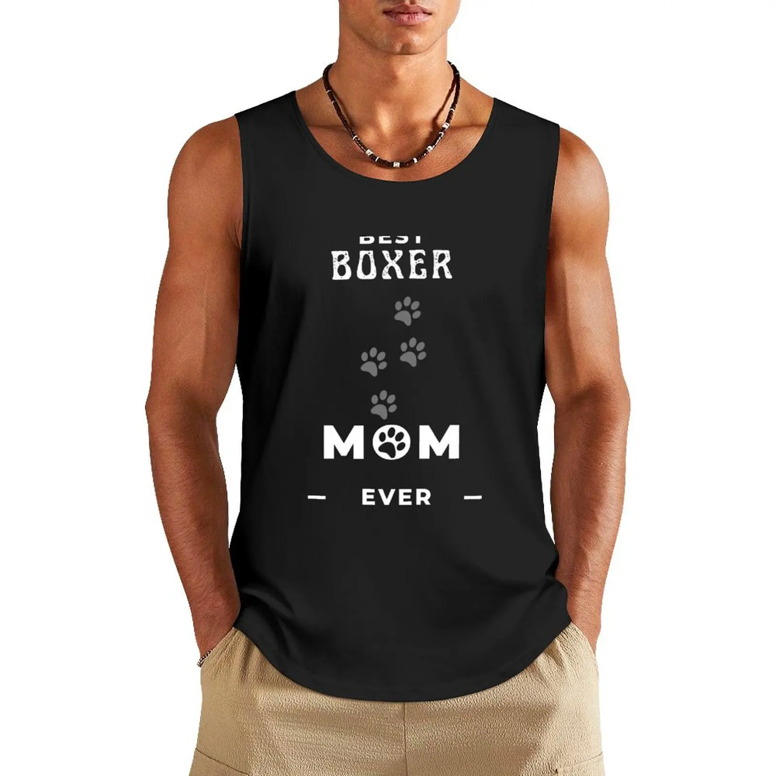 

Best Boxer Mom Ever Tank Top Men's gym best selling products