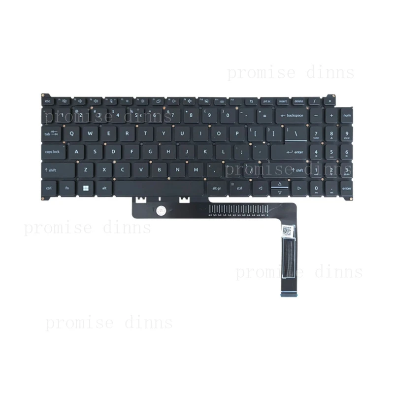 

M for Acer Swift Go 16 SFG16-71-75FJ SFG16-71 N23C7 Laptop US Backlit Keyboard